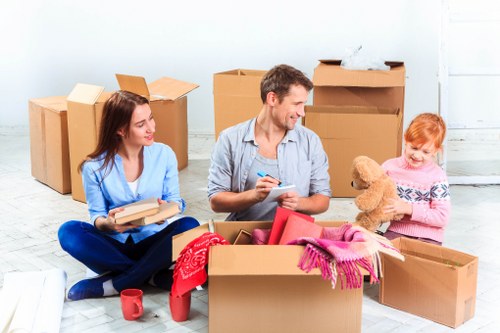 Secure storage boxes and seasonal belongings in Barnehurst