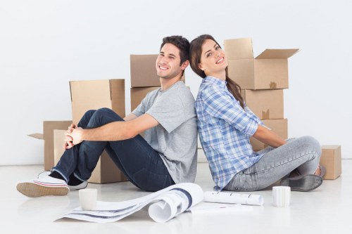 Organised storage space for household furniture and boxes in Barnehurst