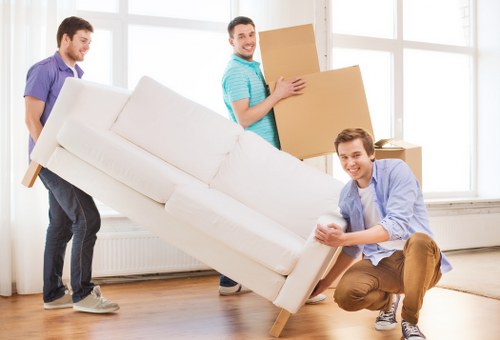 Charity reuse partnerships and responsible material diversion at storage facility