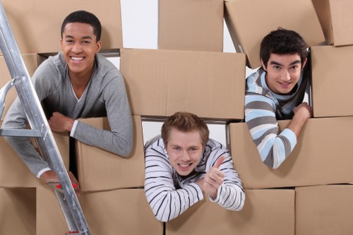 Planning a Barnehurst flat removal with checklist and packing materials